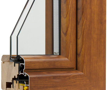 infissi in legno alluminio
