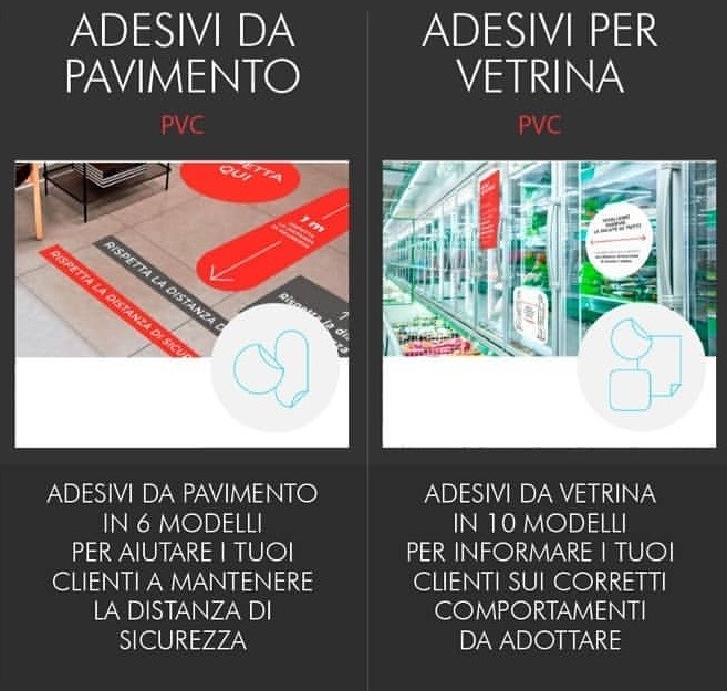 adesivi pavimenti, vetrina